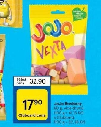 Tesco Jojo bonbony nabídka