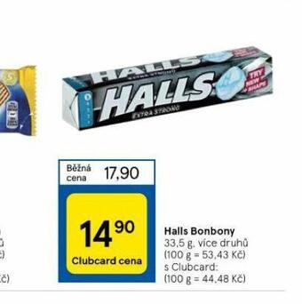 Halls bonbony