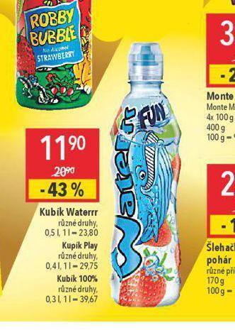Globus Kubík waterrr nabídka