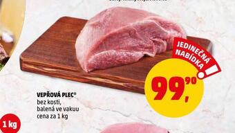 Penny Market Vepřová plec bez kosti nabídka