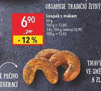 Globus Loupák s mákem nabídka