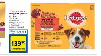 Tesco Pedigree kapsičky pro psy nabídka