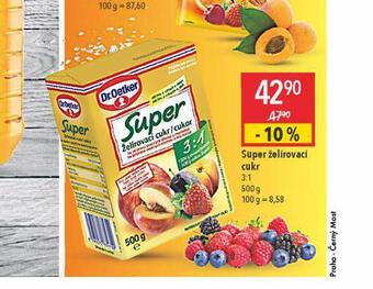 Globus Super želírovací cukr nabídka