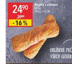 Globus Bageta s olivami nabídka