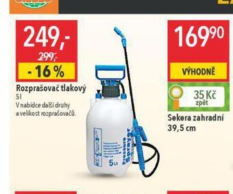Globus Rozprašovač tlakový nabídka