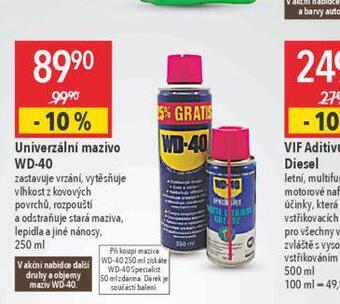 Univerzální mazivo wd-40