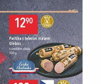 Globus Paštika s telecím masem nabídka