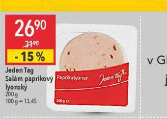 Globus Jeden tag salám paprikový lyonský nabídka