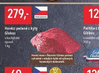 Globus Hovězí pečeně z kýty nabídka