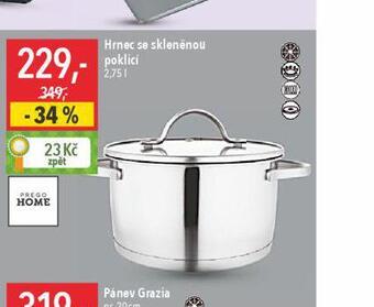 Globus Hrnec se skleněnou poklicí nabídka