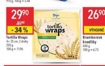 Globus Tortilla wraps nabídka