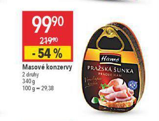Globus Hamé masové konzervy nabídka