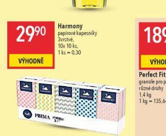 Globus Harmony papírové kapesníky nabídka