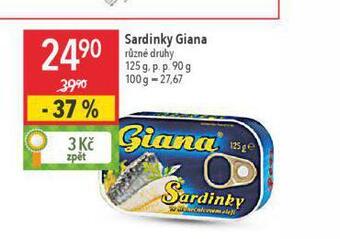 Globus Sardinky giana nabídka