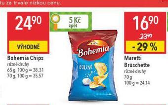 Globus Bohemia chips nabídka