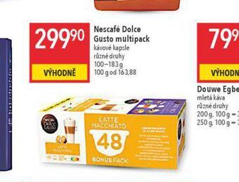 Globus Nescafé dolce gusto multipack nabídka