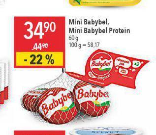 Mini babybel, mini babybel protein