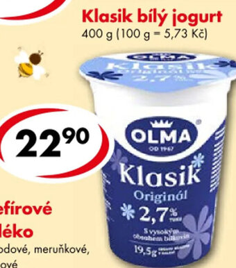 CBA Klasik bílý jogurt 400 g nabídka