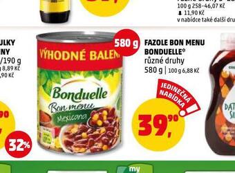 Penny Market Fazole bon menu bonduelle nabídka