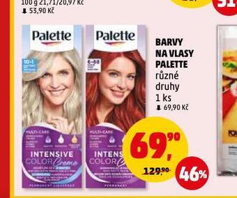 Penny Market Palette barvy na vlasy nabídka