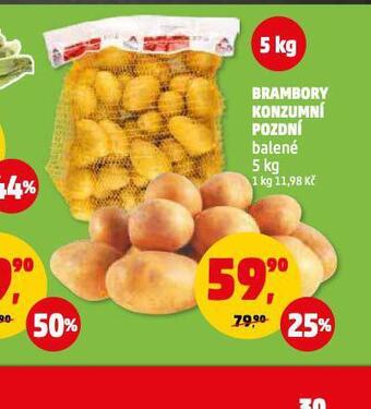 Penny Market Brambory konzumní pozdní nabídka