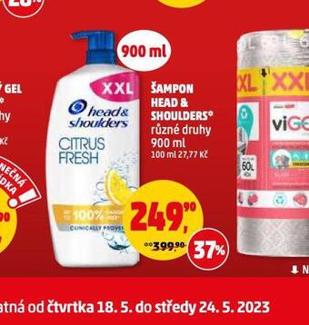 Penny Market Head&shoulders šampon nabídka