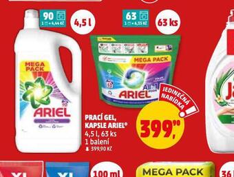 Penny Market Ariel prací prostředek nabídka