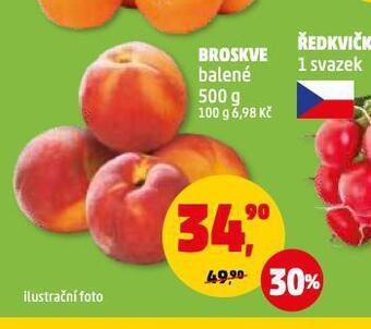 Penny Market Broskve nabídka