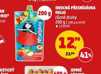Penny Market Hello ovocná přesnídávka nabídka