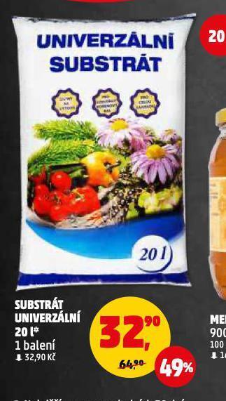 Penny Market Substrát univerzální nabídka