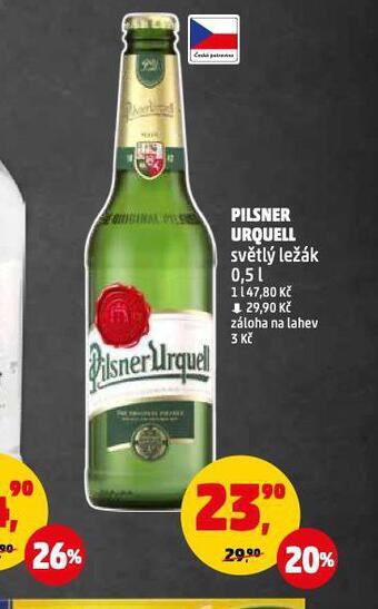 Penny Market Pivo pilsner urquell nabídka