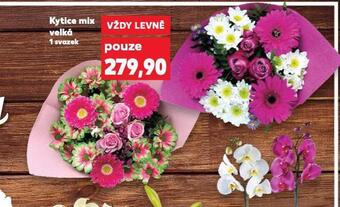 Kaufland Kytice mix nabídka