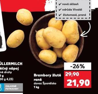 Kaufland Brambory nabídka