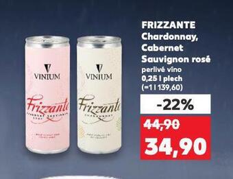 Kaufland Frizzante chardonnay nabídka