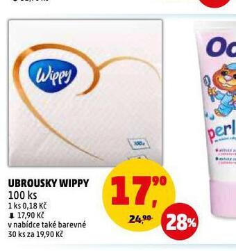 Penny Market Wippy ubrousky nabídka