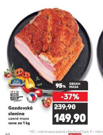 Kaufland Gazdovská slanina nabídka