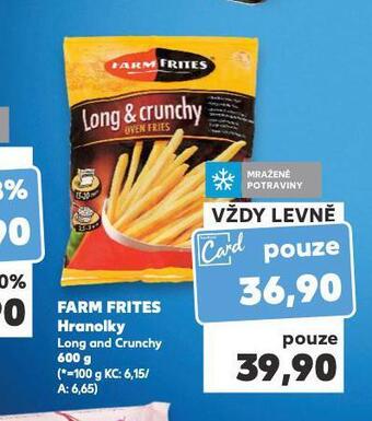 Kaufland Farm frites hranolky nabídka