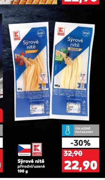 Kaufland Sýrové nitě nabídka