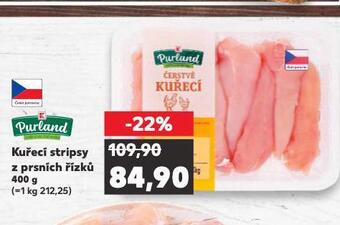 Kaufland Kuřecí stripsy z prsních řízků nabídka