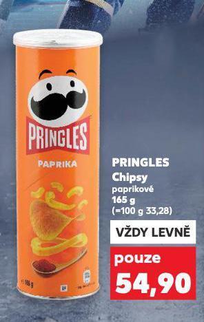 Kaufland Pringles chipsy nabídka