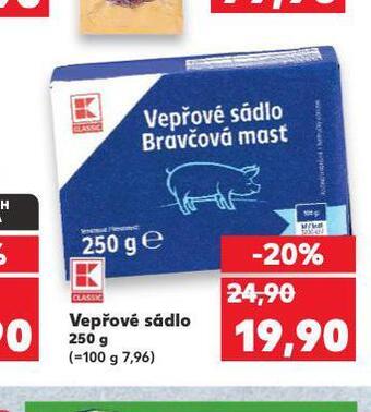 Kaufland Vepřové sádlo nabídka