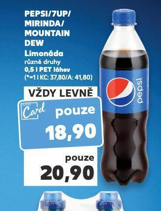 Kaufland Mountain dew nabídka