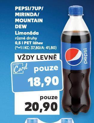 Kaufland Mirinda nabídka