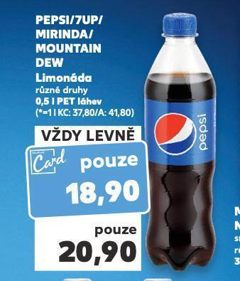 Kaufland Pepsi nabídka