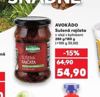 Kaufland Avokádo sušená rajčata nabídka