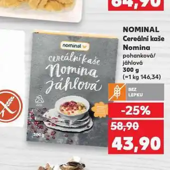 Kaufland Nominal cereální kaše nomina nabídka