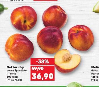 Kaufland Nektarinky nabídka