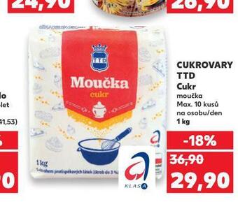 Kaufland Cukr moučka nabídka