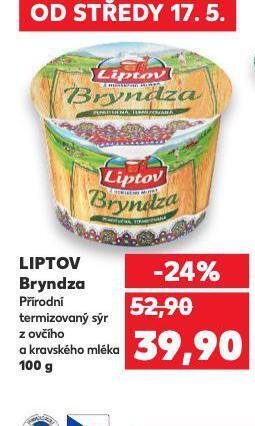 Kaufland Liptov bryndza nabídka