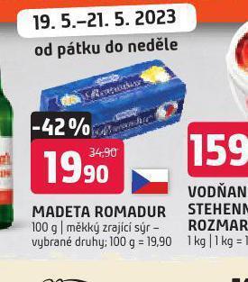 Terno Madeta romadur nabídka